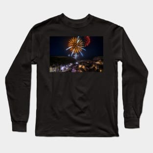 Staithes Fireworks Long Sleeve T-Shirt